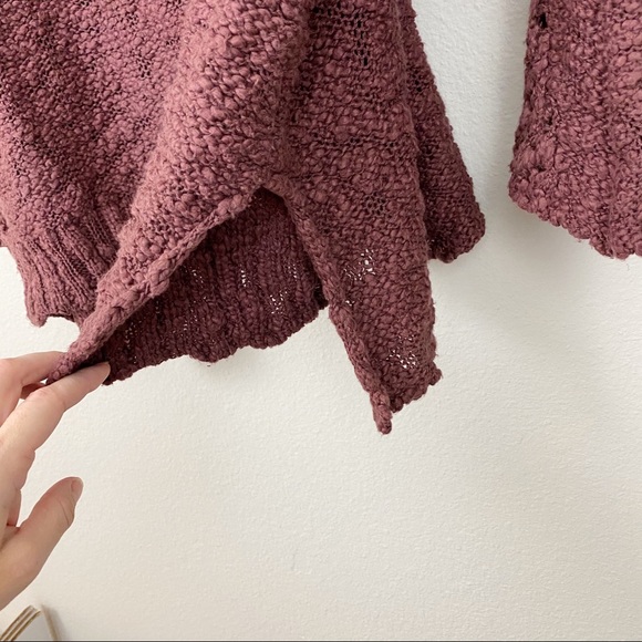 Free People Pretty Pointelle Vee Sweater - Picture 11 of 14